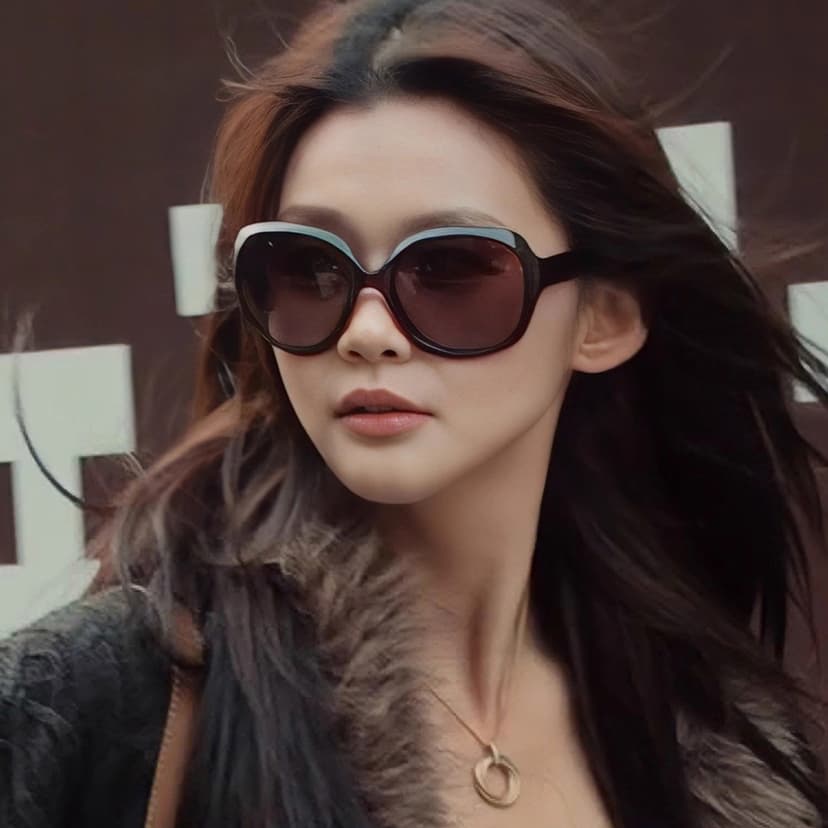 Women's Sunglasses, Retro Aviator Style, Large Frame, 90S Style, Super Cool, Vintage Style, Polarized, Uv Protection Sunglasses for Women