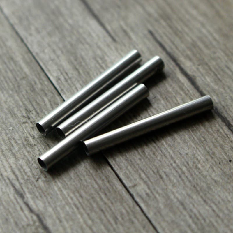 High-Grade Stainless Steel Ear Tubes, 2 Yuan for 2 Pieces, Thick Large Seaweed Steel Tubing 26/24/22/20mm Ear Tubes