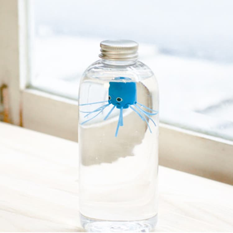 Jellyfish Elf Science Experiment Creative Novelty Magic Stress Relief Toy Children's Experiment Toy Buoyancy Principle