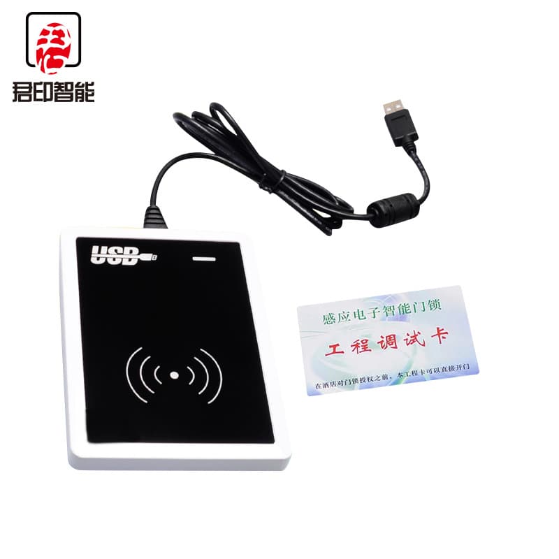 Junyin Intelligent Hotel Card Lock Apartment Card Lock Hotel Card Lock Door Lock System Supporting Special Card issuing Machine