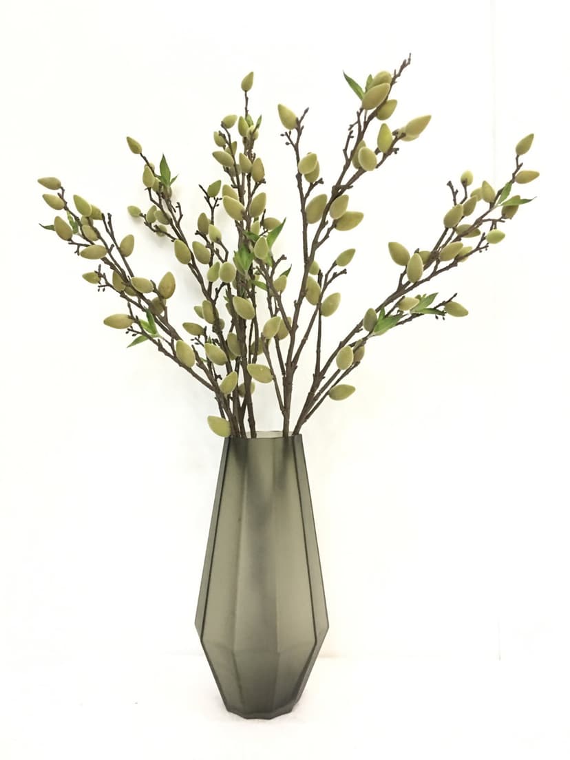 Artificial Flower Peach Branch Living Room Dining Room Home Decoration Model Room Flower-arranging Fake Flower Ornaments