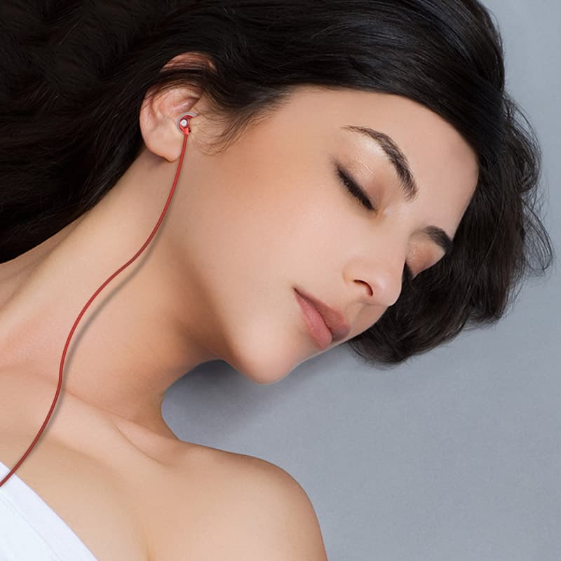 Noise Reduction and Sound Isolation Asmr Sleep Headphones for Side Sleeping, Non-Pressing on the Ears, Anti-Noise, Silent, In-Ear, Wired, High-Quality Sound