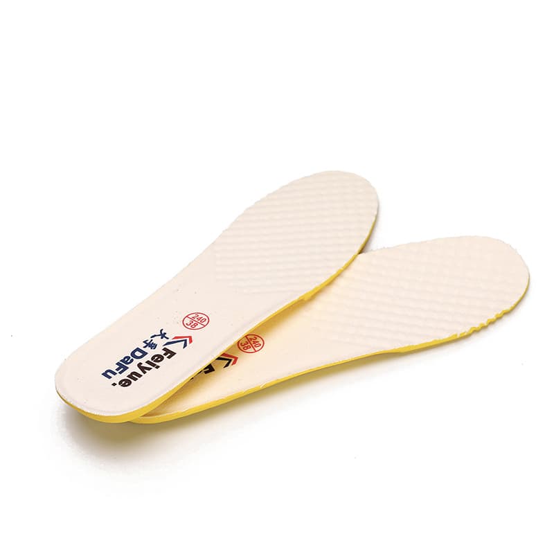 Feiyue Insoles Soft Sole Sweat-Absorbent Shock-Absorbing Rebound Fabric Insoles Single Size Single Pack Casual Comfortable Sports Insoles