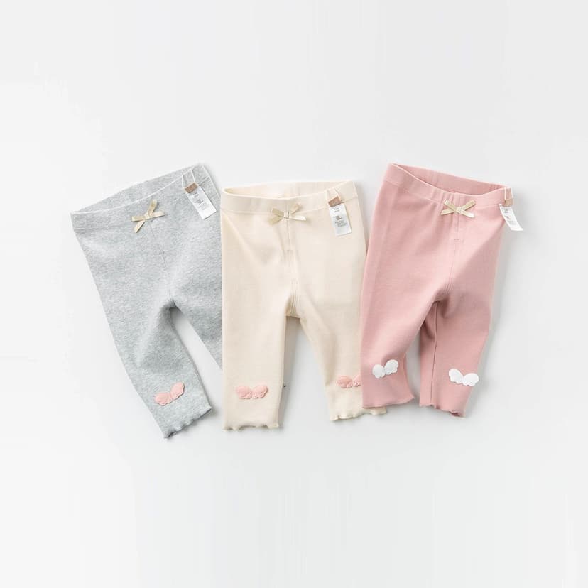Girls' Leggings Spring 2025 New Style Spring Outfit Baby Girl Spring and Autumn Pants Stylish Outerwear Infant Casual Long Pants