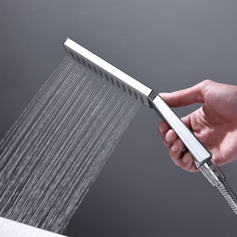 High-Pressure Shower Head for Hotel and Home Use, Universal Hose Handheld Shower Head