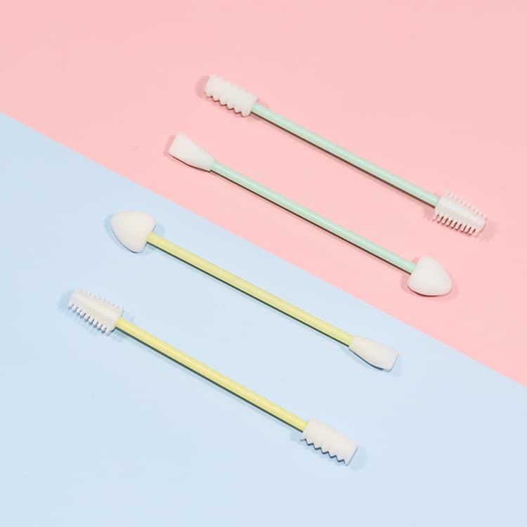 Reusable Portable Silicone Cotton Swabs for Ear Cleaning, Makeup Application, Daily Cleaning, Skincare, Touch-Up, with Storage Box