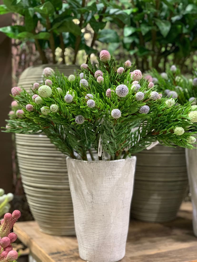 Simulated Football, Fruit Tree Cones, Pine Needles, Model House Floral Arrangement Materials and Ornaments