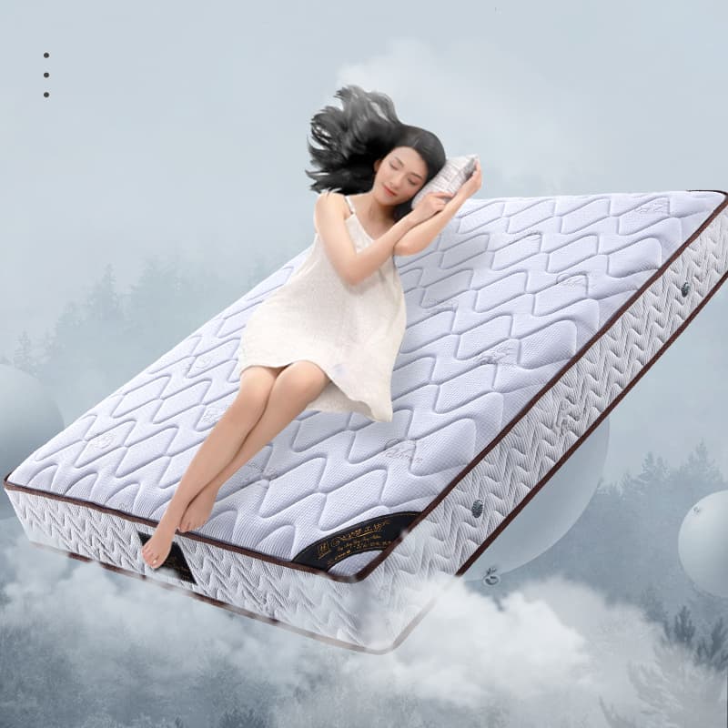 Fantison Coconut Palm Mattress High Density Sponge Knitting Fabric Environmental-Friendly Coconut Palm Mattress