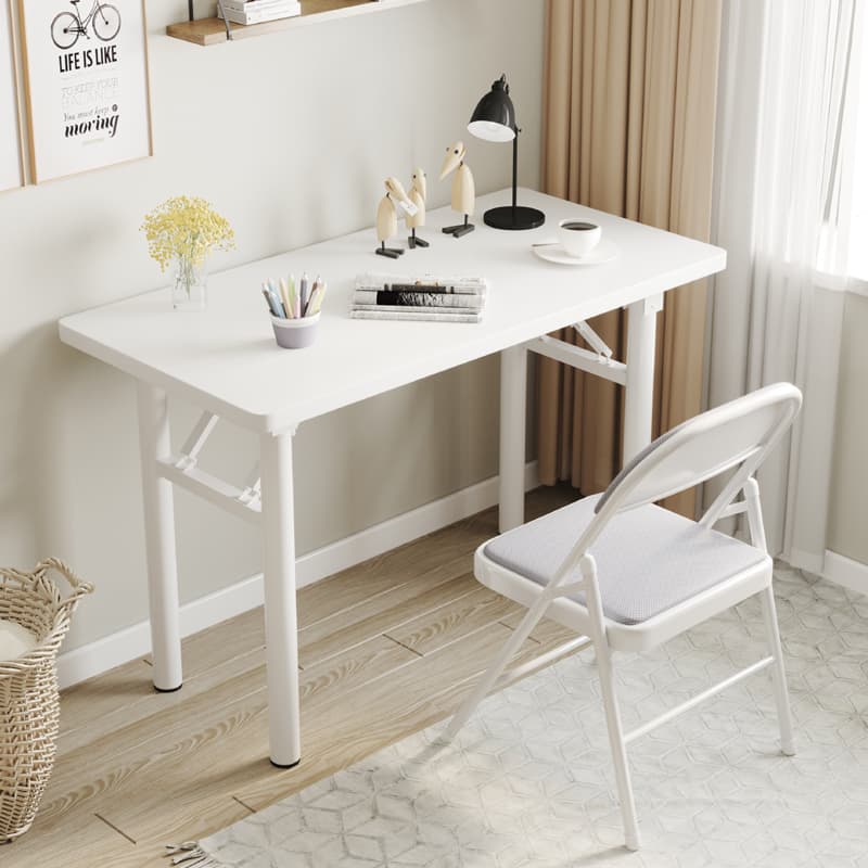 Hotel Dining Table and Chair Combination for Home Small Apartment Foldableing Dining Table Rectangular Table for Eating 2 People 4 Simple Commercial Use