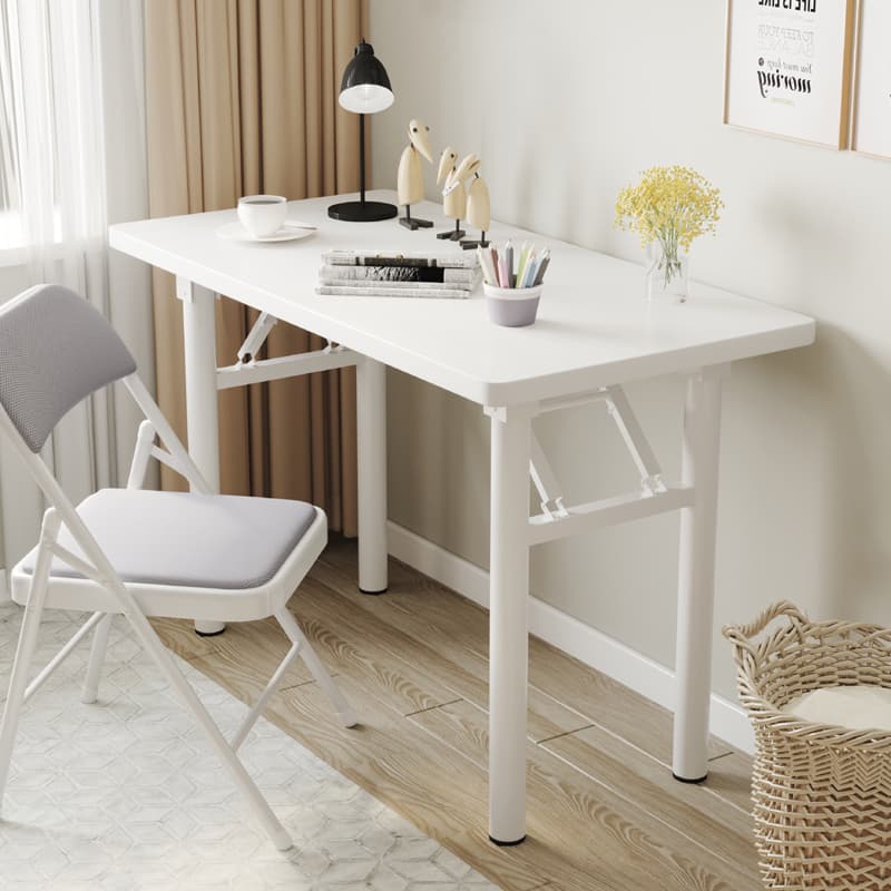 Foldable Computer Desk, Small-Sized Desktop Desk, Simple Home Desk, Bedroom Study Desk, Student Dormitory Writing Desk