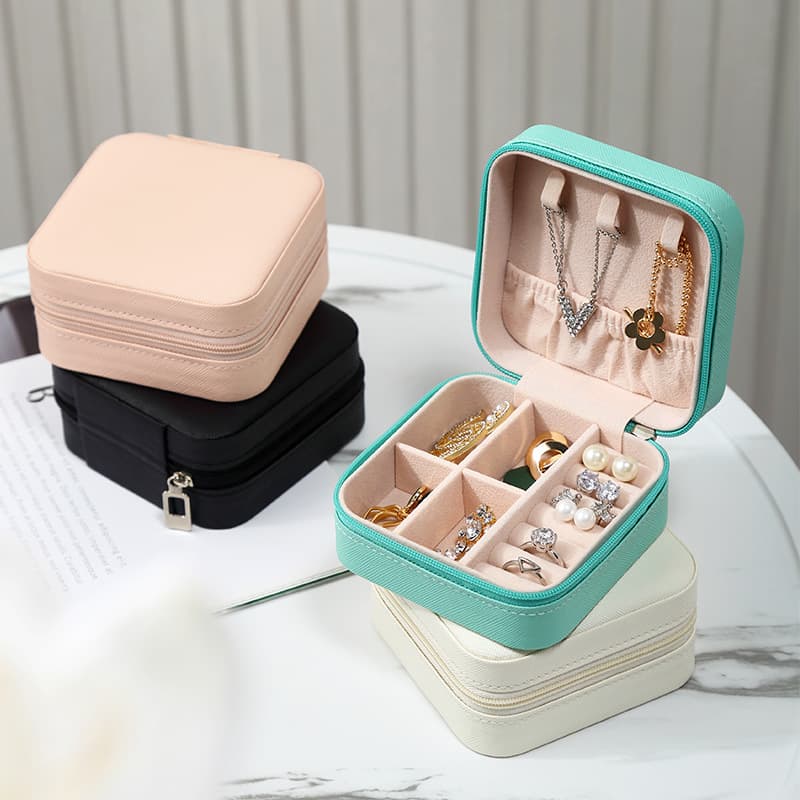 Jewelry Box Organizer Display Travel Case Box Storage Jewelry Box