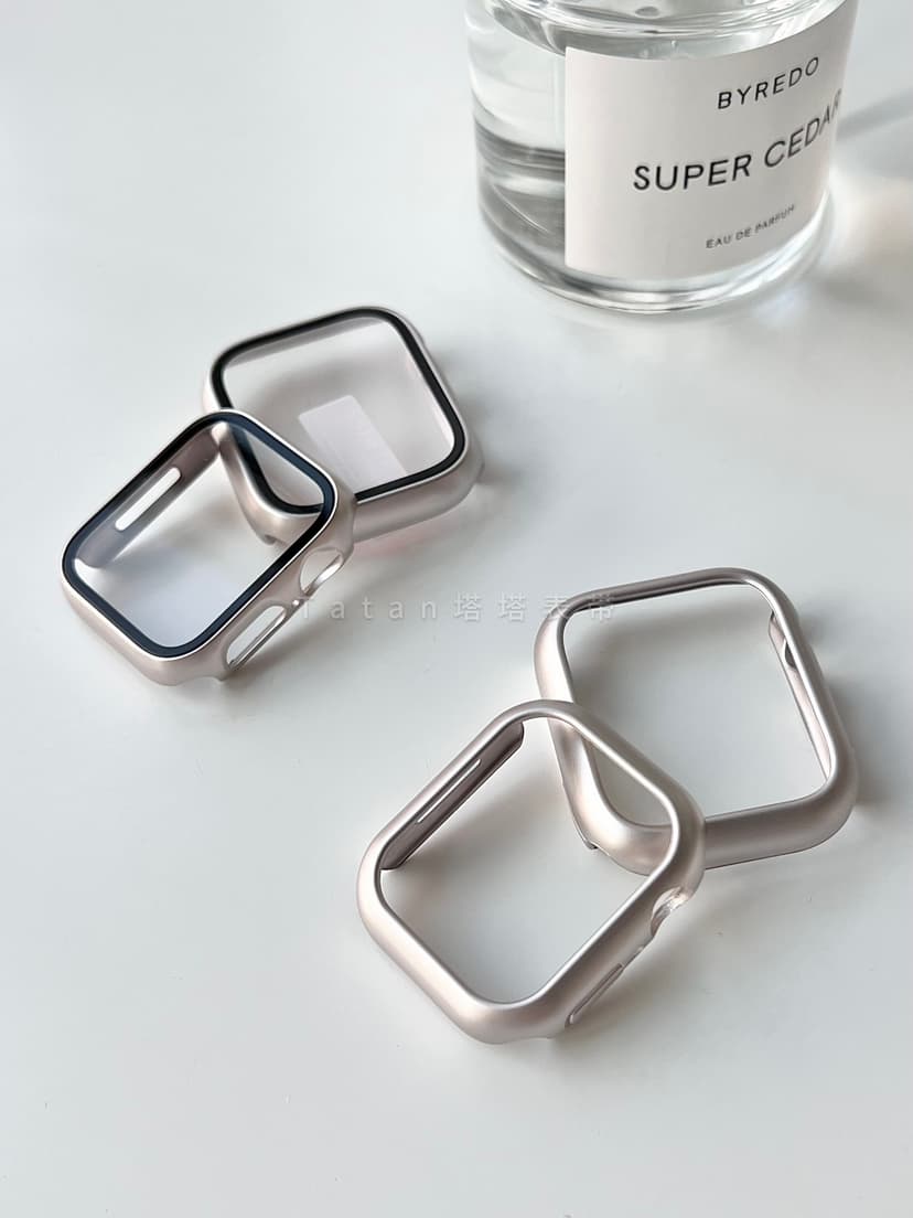 Starlight Color Protective Case Hard Shell Suitable for S11 Apple Watch 10Iwatch987 Half-Pack Full-Pack Pc Anti-Fall Watch Case