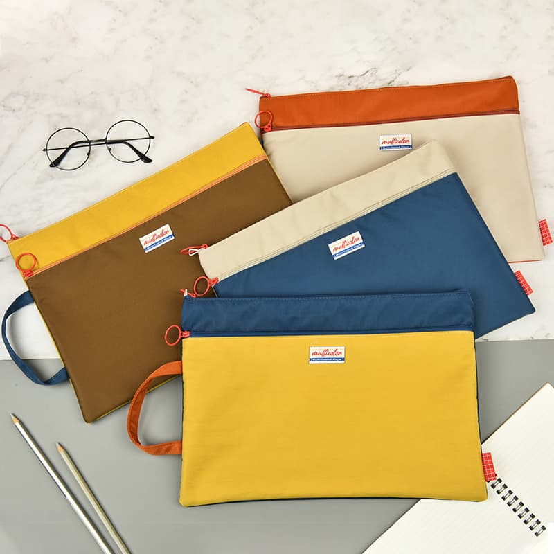 Subject Classification Bag, Zipper Bag, Document Bag, File Bag, Pregnancy Test Bag, Storage Bag for Primary and Secondary School Students, Portable A4 Bag, Multi-Layer