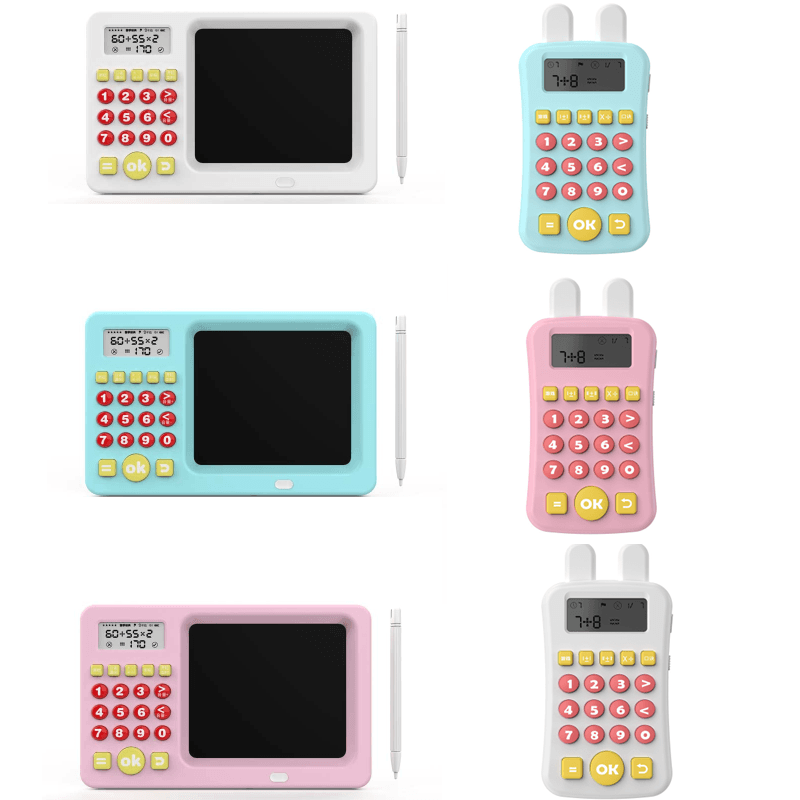 Math Treasure Oral Arithmetic Training Machine Kidsren's Intelligent Learning Machine Practice Machine First to Third Grade Primary School Students Game Machine