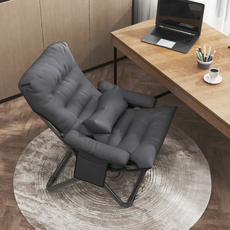 Folding Recliner for Home Use, Naptime Backrest, Balcony Leisure Lazy Sofa, Can Lie down and Sleep, Student Dormitory Chair