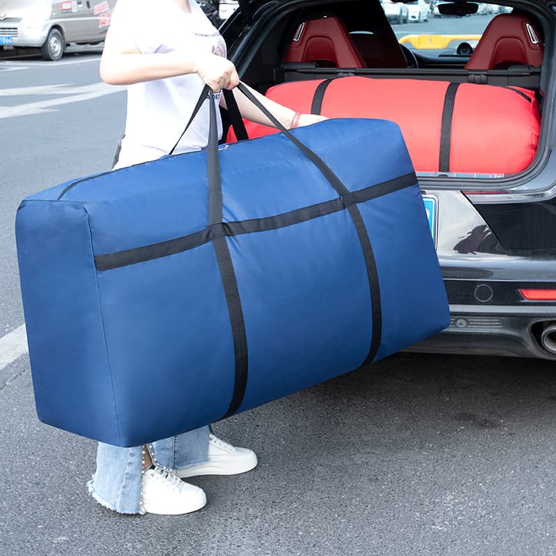 Moving Packing Bag, Quilt Luggage Bag, Waterproof Large Capacity Thickened Large Clothing Organizer Bag, Oxford Cloth Storage Bag