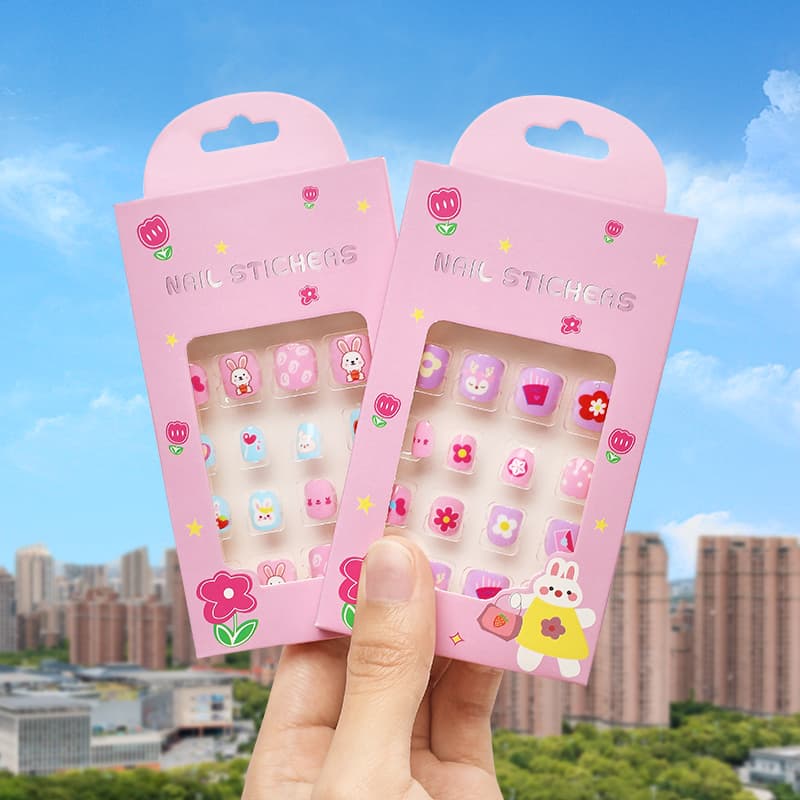 Children's Nail Stickers for Girls, Popular Online, Self-Adhesive Nail Stickers for Babies, Cartoon Cute Princess Toy Finger Stickers, Non-Toxic and Odorless Nail Patches for Girls and Kids, Removable Stickers for Girls
