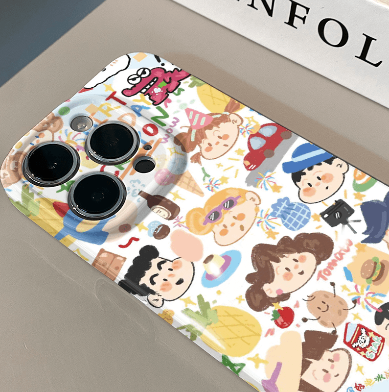 Creative and Interesting Niche Anime Phone Cases Suitable for Huawei, iPhone 17 Pro Max, iPhone 13, New iPhone 14/12/11 Pro Max, Oppo, Redmi, Xiaomi 13 Pro