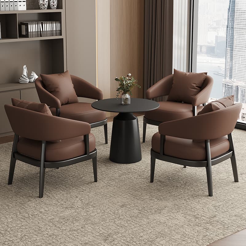 Beauty Salon Club Sofa Chair Modern Commercial Office Reception Leisure Single Chair 4S Showroom Negotiation Table and Chair Set