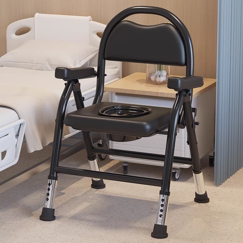 Toilet chair for the elderly For Home sturdy for pregnant women squatting toilet adult stool Foldable Movable toilet for disabled patients in rural areas
