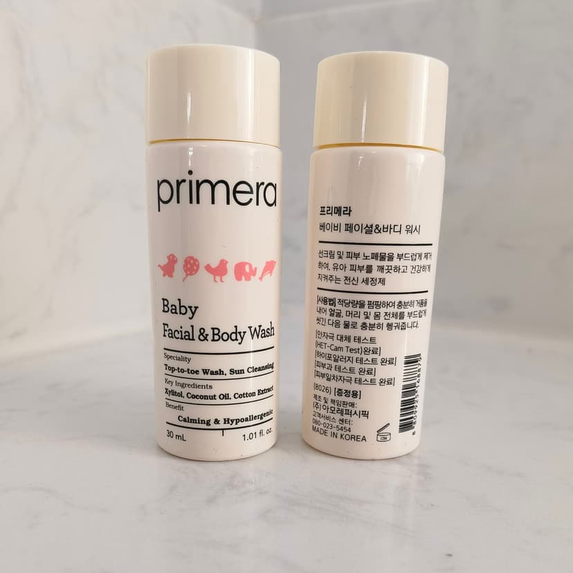 Korean Corimera Baby Kidsren's Facial Cleanser 30ml Plant Cleansing Free Shipping Bath Two-In-One