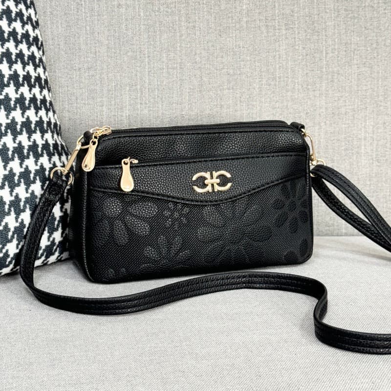 Mom Bag 2025 New Trendy Small Bag Women's Bag Simple Versatile Middle-Aged Shoulder Bag Gift for Mother-In-Law Lightweight Crossbody Bag