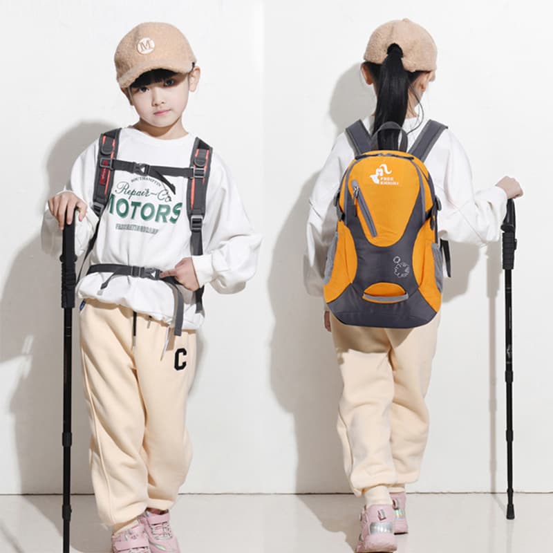 Children's Mountaineering Bag, Outdoor Backpack, Hiking Travel Small Backpack, Student Study Abroad Travel, Lightweight Sports Mountaineering Backpack