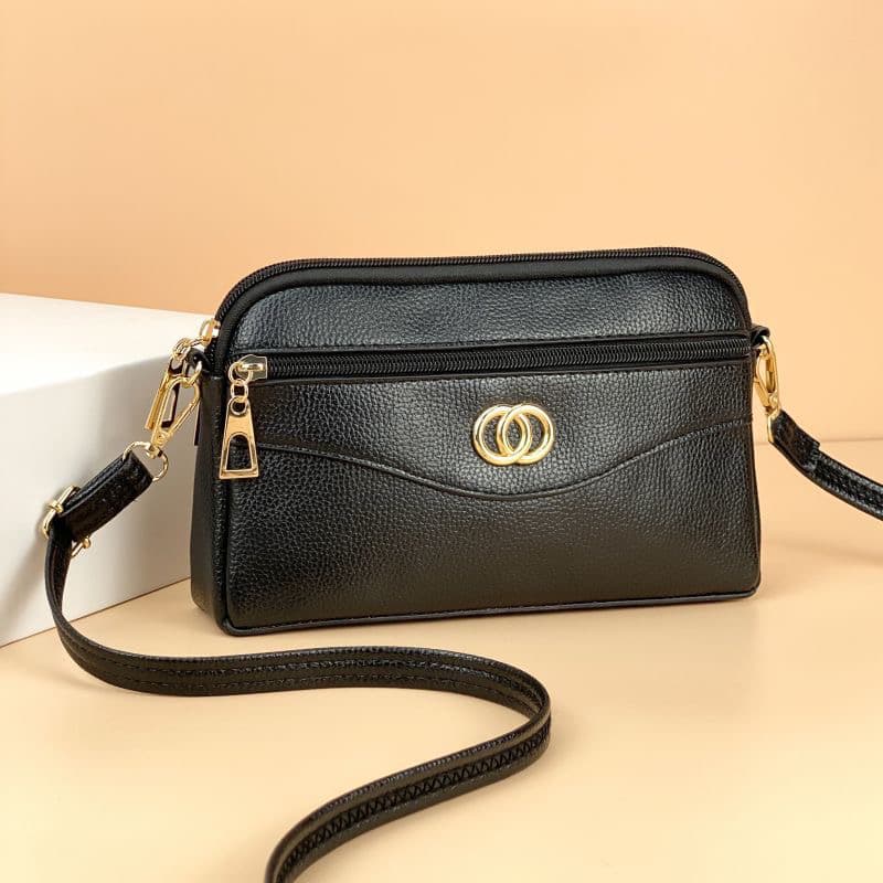 2024 New Women's Shoulder Crossbody Bag, Versatile and Simple, Suitable for Middle-Aged and Elderly Mothers, Coin Purse, Crossbody Small Bag, Women's Bag