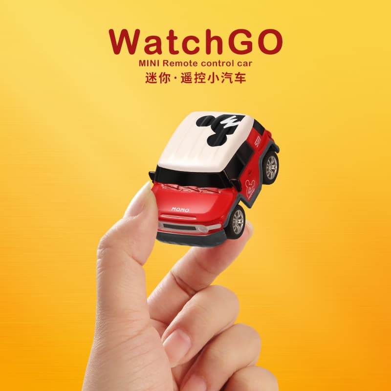 Alloy Version Watch Remote Control Car Mini Racing Car Boys Electric Children's Toy Car Black Technology Birthday Gift