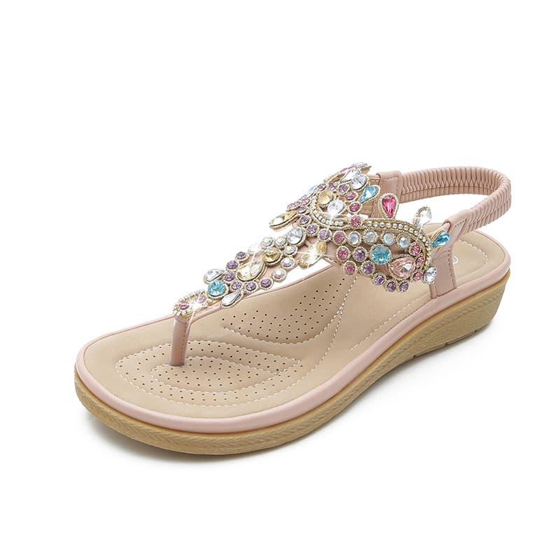 Women's flat sandals summer fashion casual shoes for ladies