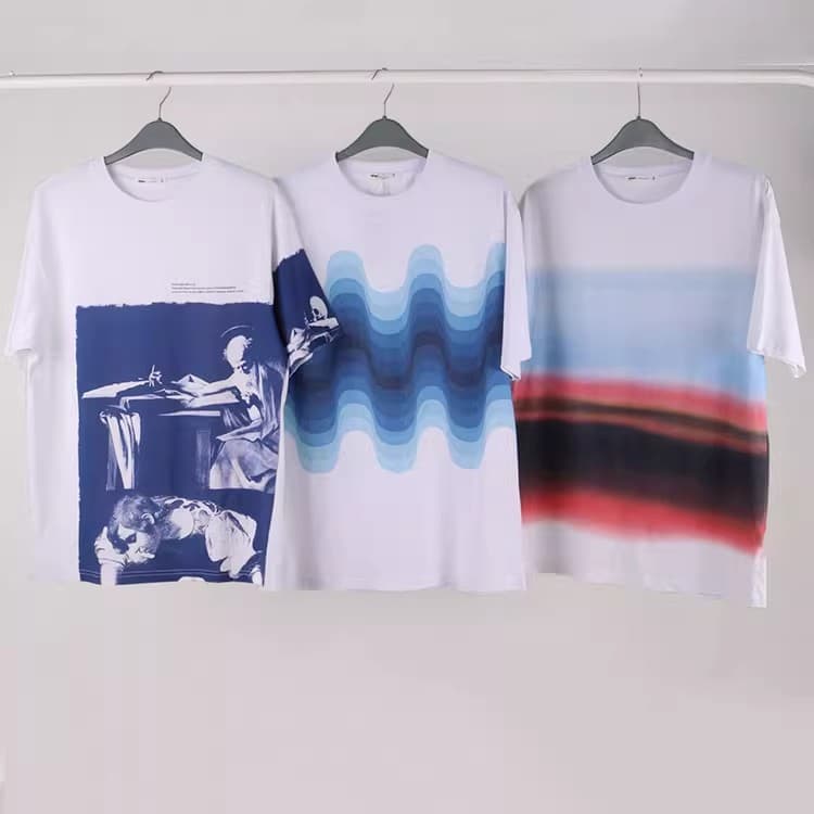 Sci-Fi, Stylish, and Comfortable! Summer Pure Cotton Korean Style Casual Trendy Round Neck Unisex Versatile T-Shirt Top Men's Clothing