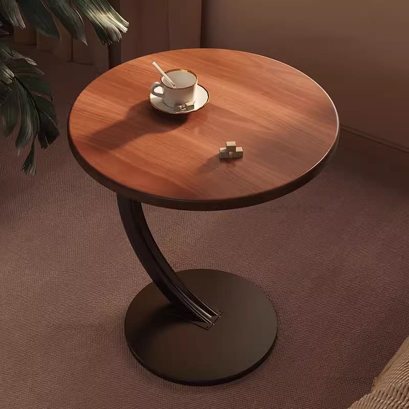 Coffee Table, Small Table, Living Room Sofa Side Table, Side Cabinet, Movable Small Round Table, Side Table, Bedside Storage Rack, Balcony Tea Table