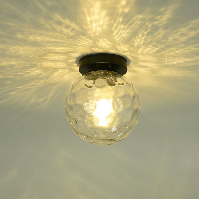 Modern Minimalist Entrance Hallway Small Ceiling Light Luxury American Creative Water Pattern Corridor Balcony Led Lighting