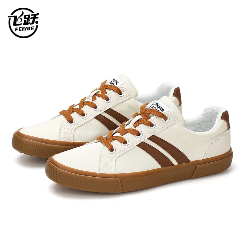 Feiyue 2025 Autumn New Men's Casual Shoes Simple Retro German Training Shoes Couple Versatile Canvas Shoes Women's Shoes