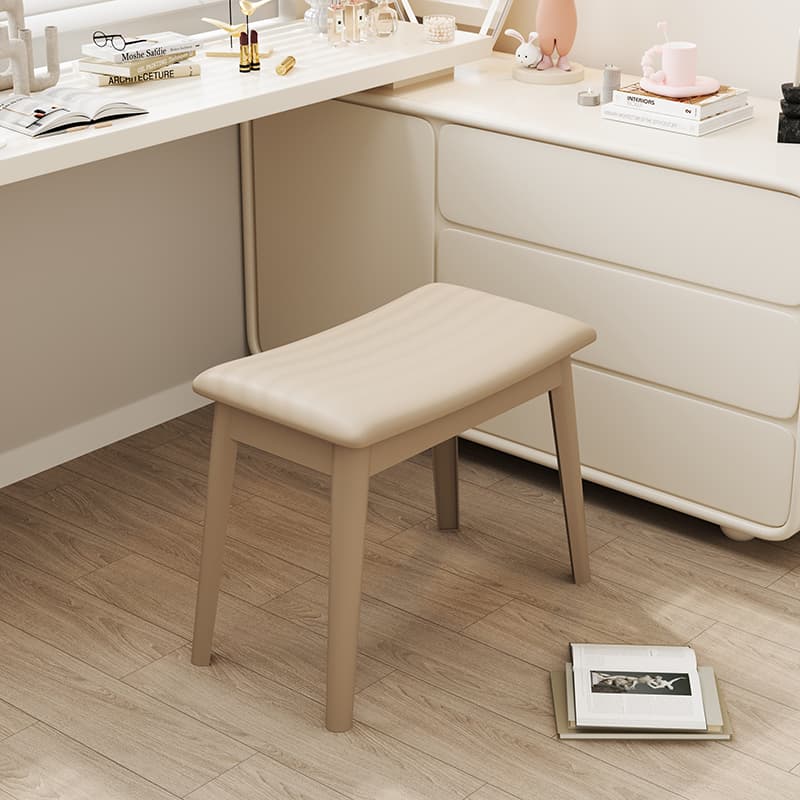 Makeup Chair for Girls' Bedroom, Home Dressing Table Chair, Light Luxury and High-End Feel, Special Soft Stool for Nail Salon Customers