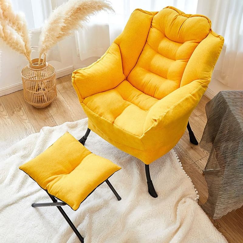 Lazy Sofa Living Room Home Single 2024 New Dormitory College Student Computer Chair Balcony Leisure Backrest Lounge Chair