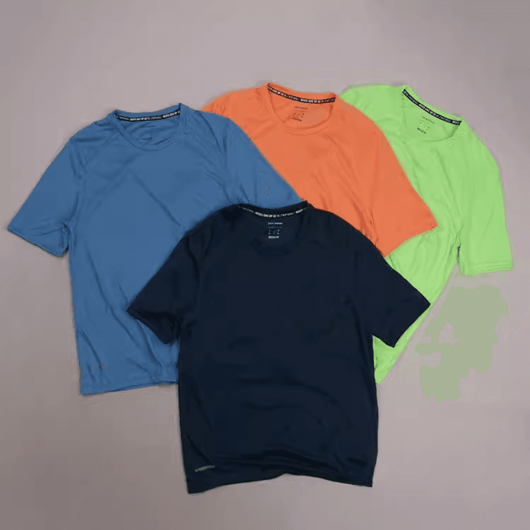 Small Sizes on Clearance! Professional Sports Quick-Drying Cationic Lightweight Fitness Casual Running Crew Neck Short-Sleeve T-Shirt for Men