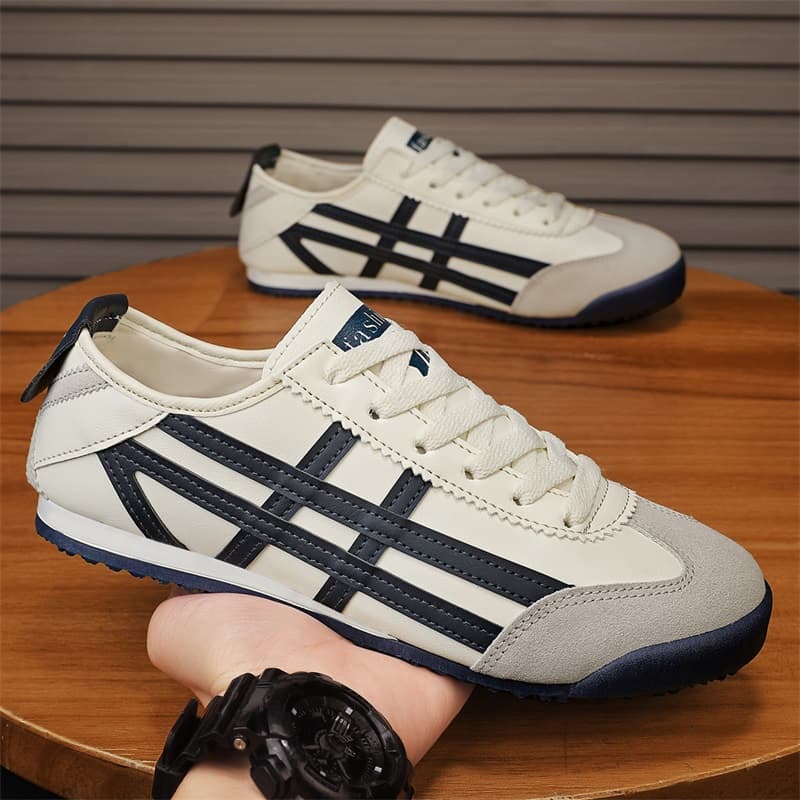 Official Flagship Japanese Style Men's and Women's Shoes Classic Slip-On Canvas Shoes Casual Sneakers Tiger Training Shoes