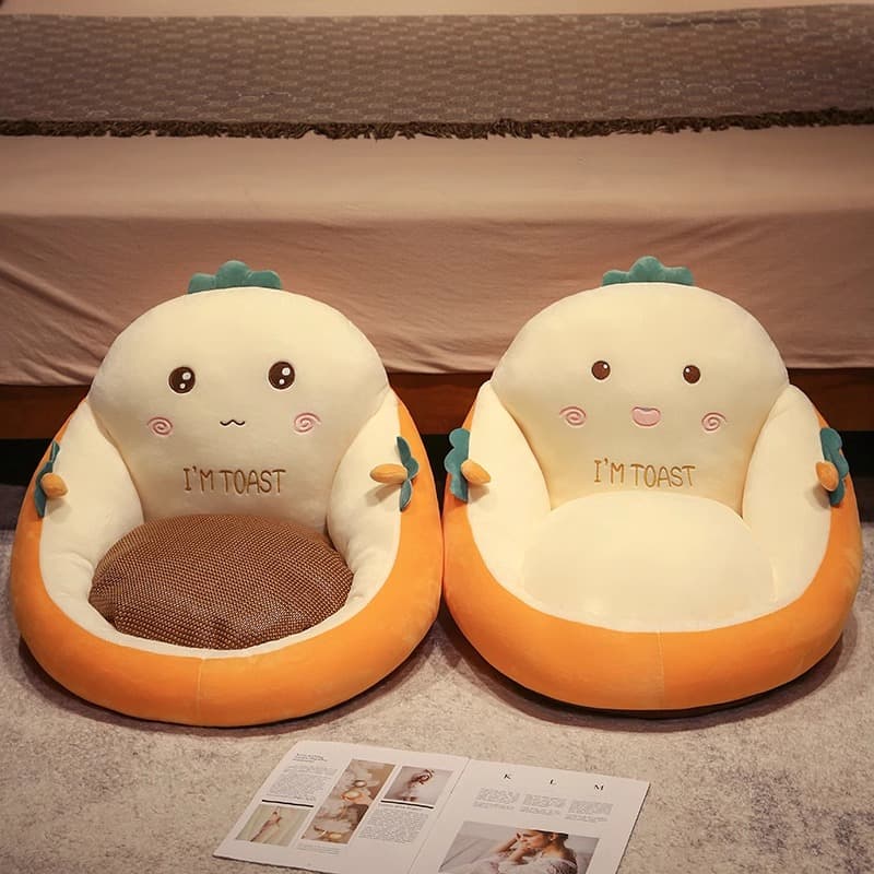 Kids Sofa Baby Reading Mini Small Sofa Single Boy Girl Cushion Bean Bag Seat Sofa