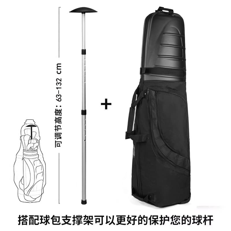 Golf Aviation Bag, Airplane Checked Bag, Hard-Shell Travel Golf Bag, Men's and Women's Hard-Shell Airplane Bag