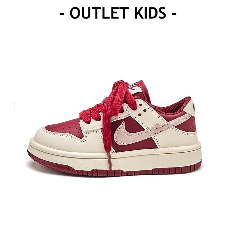 2025 Spring New Children's White Shoes for Girls, Trendy Brand Genuine Leather Sneakers for Boys, Lightweight Non-Slip Casual Shoes