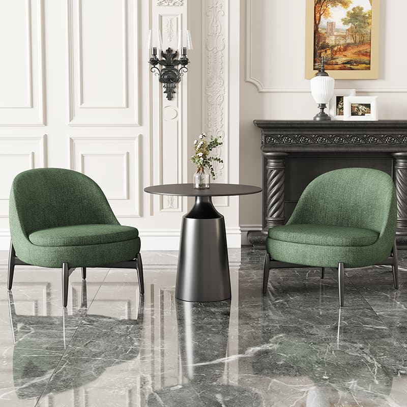 Modern Single Leisure Chair Living Room Balcony Sofa Chair Office Negotiation Cafe Club Reception Table and Chair Combination