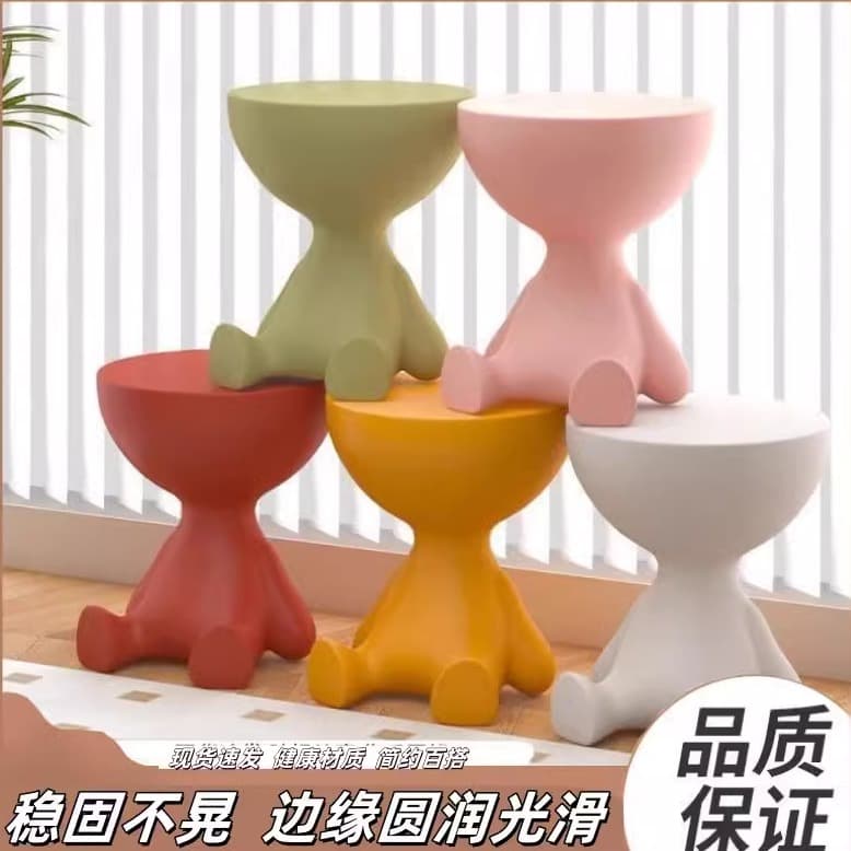 Creative Sofa Side Table, Coffee Table, Bedside Table, Balcony Mini Simple Household Living Room Round Table, Side Table, Small Table, Storage Rack