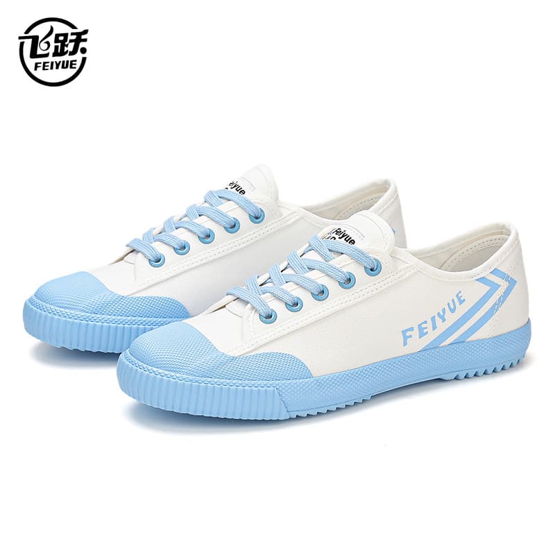 Feiyue Autumn New Low-Top Sports Running Shoes Versatile Non-Slip Unisex Shoes Lightweight Breathable Canvas Shoes Cloth Shoes