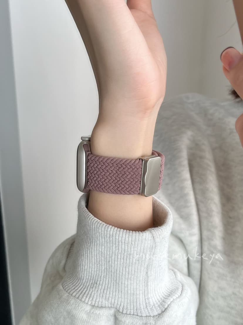 Suitable for Apple Watch, Small Buckle iWatch Strap, Applewatch Woven Strap, Apple Watch Bracelet