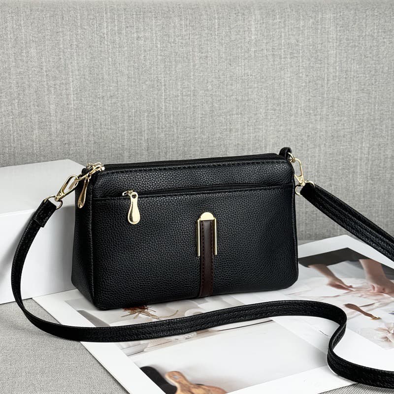 Autumn and Winter Women's Crossbody Small Bag 2024 New Trendy Fashion Versatile Mobile Phone Bag Multi-Compartment Clutch Bag Coin Purse