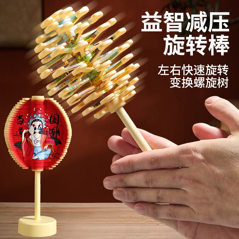 Decompression Educational Toys Facebook Rotate Lollipop Decompression Handy Gadget Creative Fahrenheit Series kids Toys for College Students
