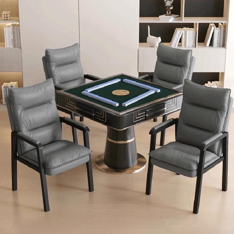 Mahjong Chair for Chess and Cards Room Sedentary Comfortable Four Set of Backrest Sofa Chair Office Meeting Stool