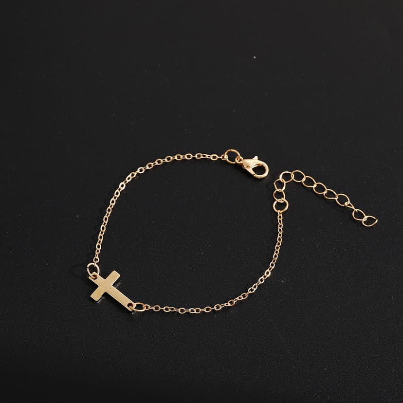 Cross Bracelet Cross Jewelry New Vintage Personalized Cross Bracelet Fashionable Simple Exquisite Jewelry