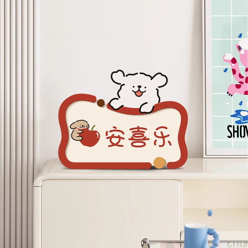 Cream-Style Entrance Table Decorations Welcome You Home, Creating a Sense of Ceremony at the Entrance, Creative Decorative Pieces